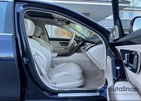 2022 Mercedes-Benz S 580 4Matic из США, поврежденный, VIN W1K6G7GB6NA074813